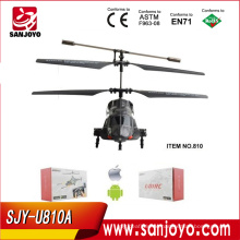 helicopter iphone MARINES Missile Helicopter for children rc toys Launching Missile